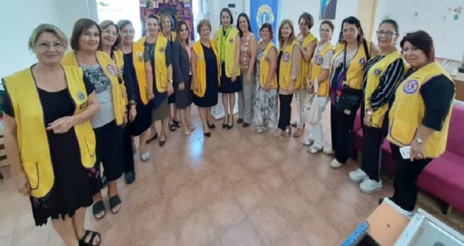 Girne 18 Yaş Üstü Engelli Rehabilitasyon merkezine bağış