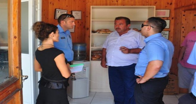 GİRNE BELEDİYESİ BAYRAM ÖNCESİ DENETİM YAPTI