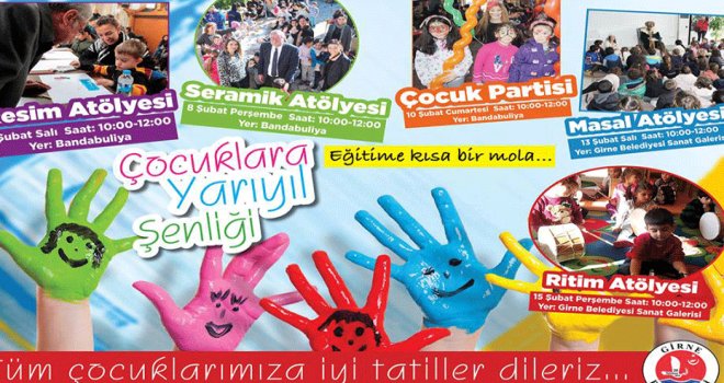 GİRNE BELEDİYESİ YARIYIL ŞENLİĞİ BAŞLIYOR