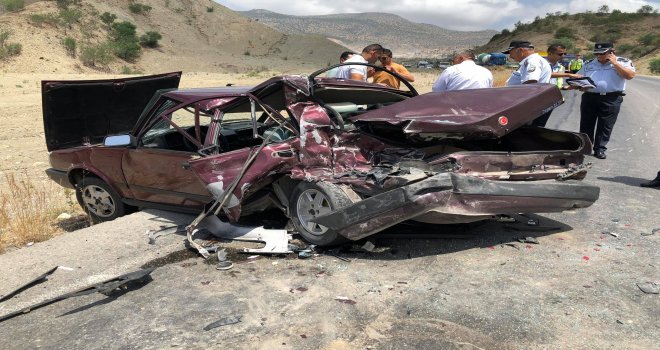 Girne Dağyolu’nda korkutan kaza!