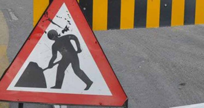 Girne’de bu yol trafiğe kapalı