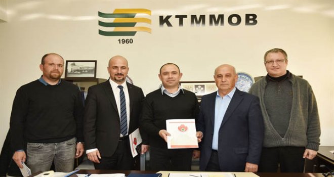 GÖNYELİ BELEDİYESİ YAĞMUR SUYU RİSK DEĞERLENDİRME RAPORUNU KTMMOB’YE SUNDU