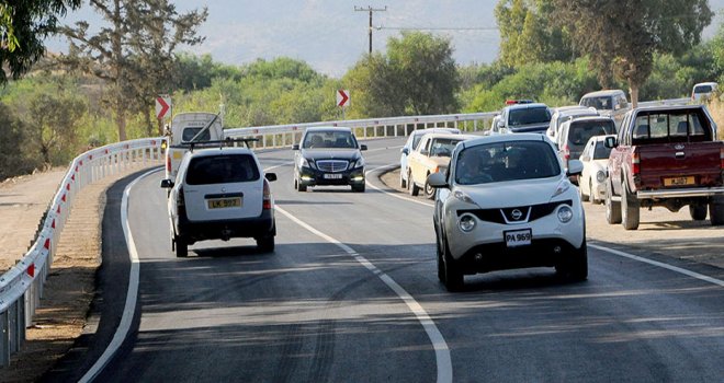 Gönyeli Boğaz yolu törenle hizmete açıldı