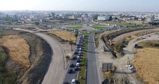 Gönyeli Çemberi 1’inci etap kaçış yolları, 15 Eylül’de açılıyor.