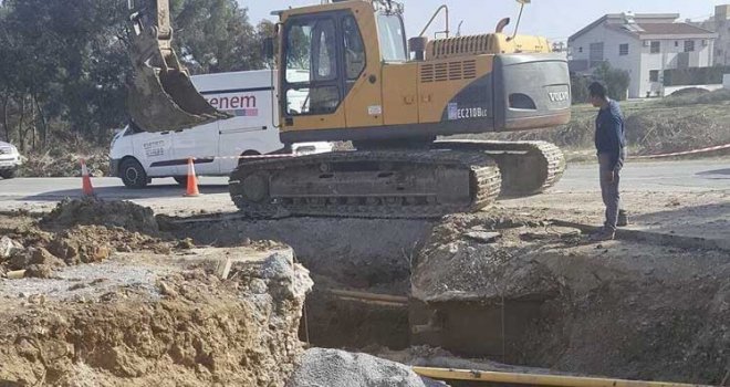 Gönyeli’de yeni atık su hattı