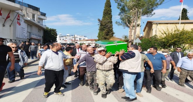 Gönyeli’nin simge isimlerinden Yusuf Hacıoğulları son yolculuğuna uğurlandı