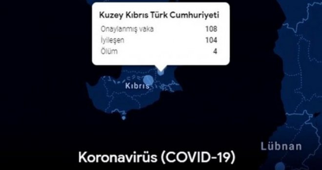 Google, KKTC’yi tanıdı