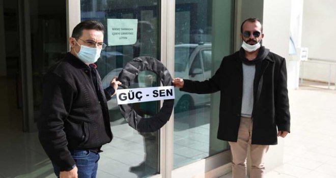 Güç-Sen Kamu Hizmeti Komisyonuna siyah çelenk