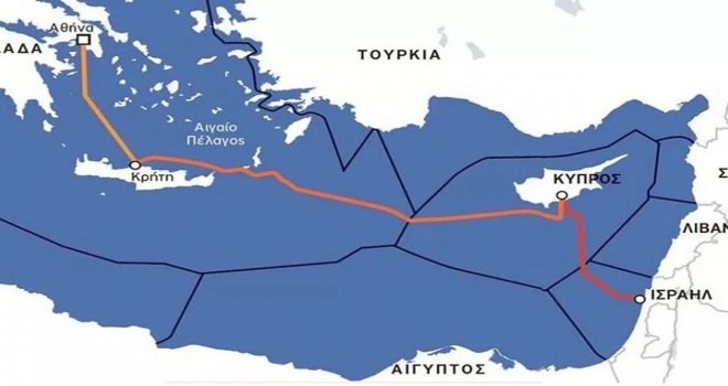 Güney Kıbrıs, Yunanistan ve İsrail, Deniz Altı Elektrik Projesi İçin ABD Desteği Arıyor!