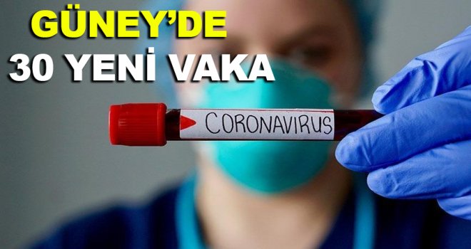 Güney Kıbrıs'ta 30 Yeni Vaka