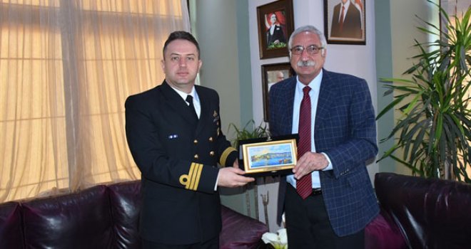 GÜNGÖRDÜ, DENİZ BİNBAŞI TERCAN’I AĞIRLADI