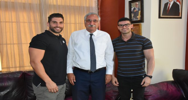 GÜNGÖRDÜ SPORCULARI KABUL ETTİ
