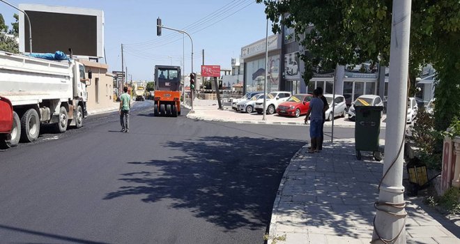 Güngördü:Asfaltlama çalışmaları sürecek