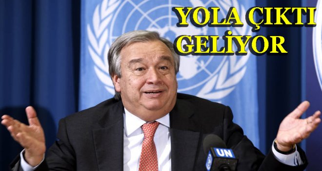 Guterres, Kıbrıs müzakerelerine katılacak