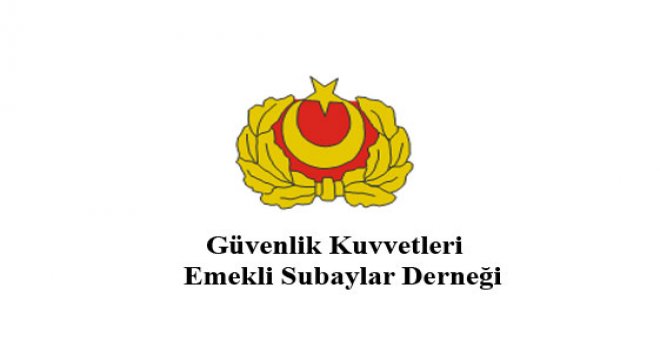 GÜVENLİK KUVVETLERİ EMEKLİ SUBAYLAR DERNEĞİ’NDEN TAK’A KUTLAMA MESAJI
