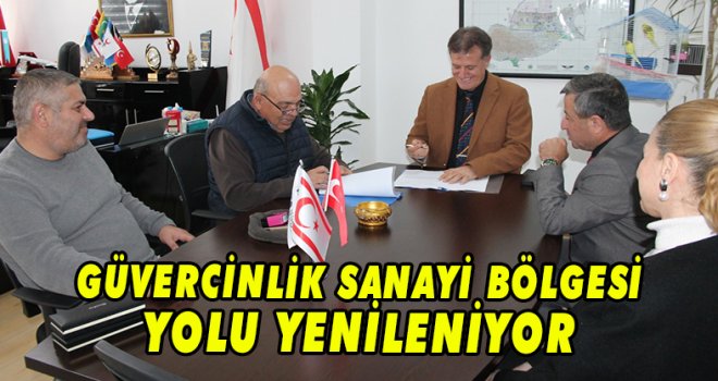 GÜVERCİNLİK SANAYİ BÖLGESİ YOLU YENİLENİYOR 