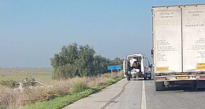 Güvercinlik’te kaza!