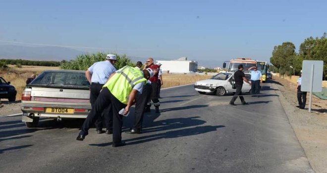 Güzelyurt’ta  kaza!