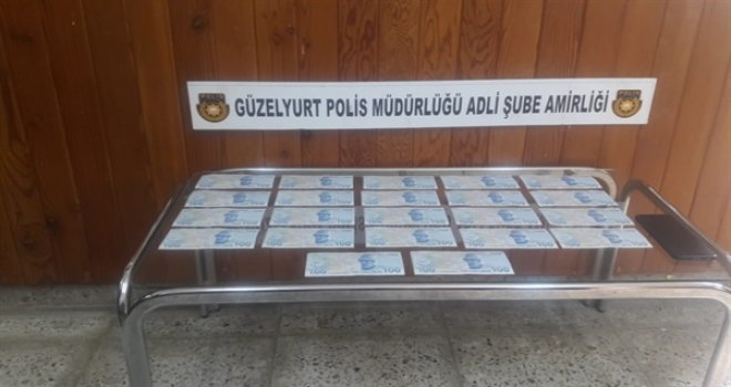 GÜZELYURT’TA SAHTE 100 TL’LİK BANKNOT