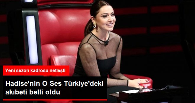 Hadise, O Ses Türkiye'de..