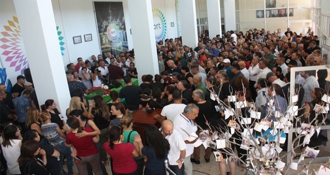 Hakan Çakmak'a BRT'de tören düzenlendi