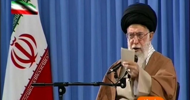Hamaney ABD ve İngiltere’yi suçladı