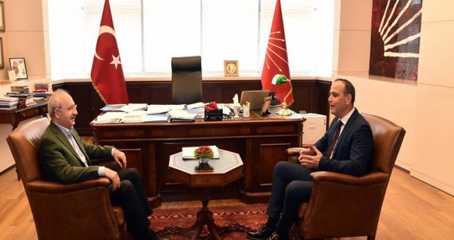 Harmancı, CHP Genel Başkanı Kılıçdaroğlu ile görüştü