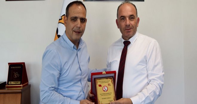 Harmancı, Şehit Aileleri ve Malul Gaziler Derneği’ni kabul etti