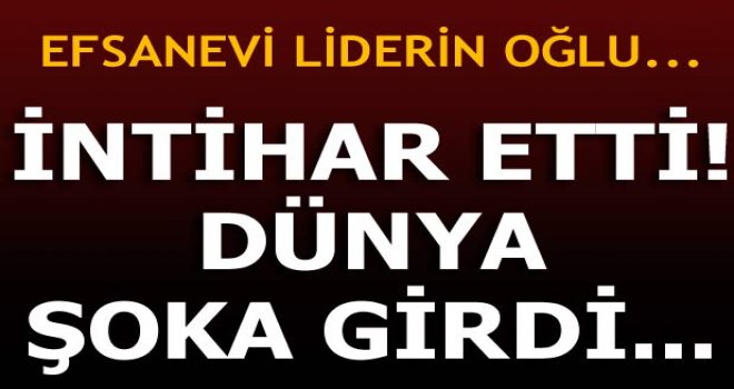 Hayatına son verdi