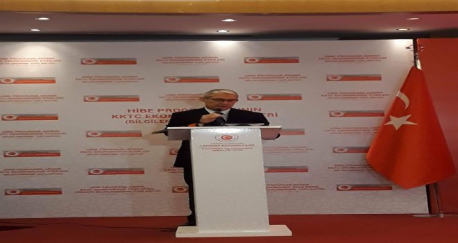 “HİBE PROGRAMLARININ KKTC EKONOMİSİNE ETKİ ANALİZİ” KONULU BİLGİLENDİRME TOPLANTISI YAPILDI.
