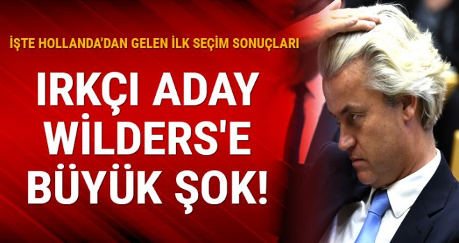 Hollanda'da ilk seçim sonuçları belli oldu