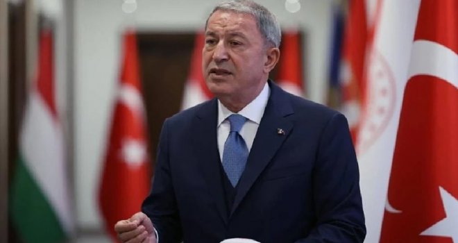 Hulusi Akar: "Kıbrıs milli meselemiz..."