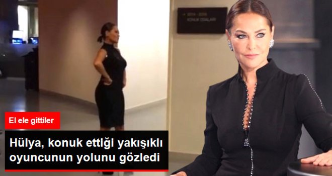 Hülya Avşar, Konuğunu Beklerken Gözleri Yolda Kaldı