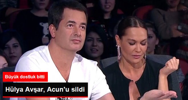 Hülya Avşar, Yakın Dostu Acun Ilıcalıyı sildi