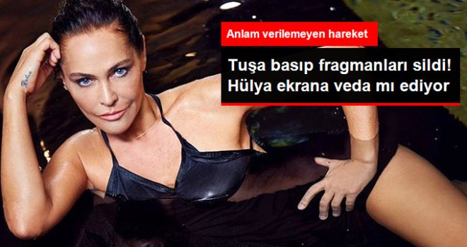 Hülya Avşar'dan Kafa Karıştıran Hareket