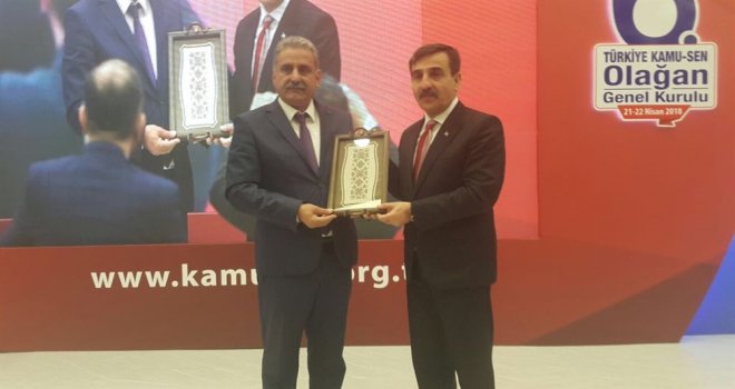 HÜR-İŞ TÜRKİYE KAMU-SEN’İN 6. OLAĞAN GENEL KURULU’NA KATILDI.