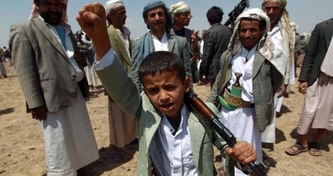 HUSİLERİN SAFINDA SAVAŞAN 27 ÇOCUK YEMEN MAKAMLARINA TESLİM EDİLDİ