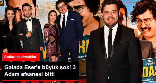 İbrahim ve Oğuzhan, Filmlerinin Galasında Eser Yenenler'i Aralarına Almadı