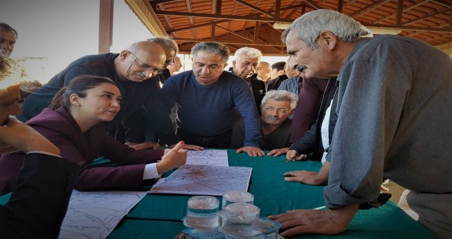 İÇİŞLERİ BAKANI BAYBARS, DOĞANCI’DA ARAZİ UYUŞMAZLIKLARI İLE İLGİLİ TOPLANTIYA KATILDI.