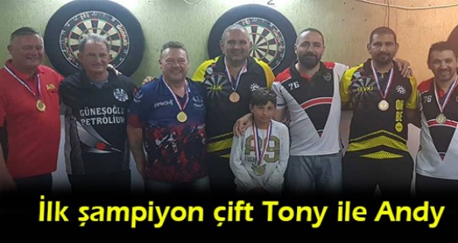 İlk şampiyon çift Tony ile Andy