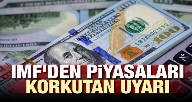 IMF'den piyasaları korkutan uyarı