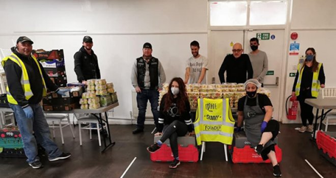 İngiltere’deki Kıbrıs Türk Toplum Birliği’nden koronavirüs yardımları...