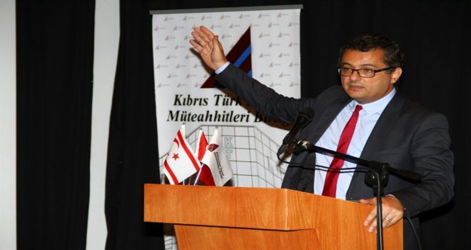 İNŞAAT MÜTEAHHİTLERİ BİRLİĞİ GENEL KURULU... ERHÜRMAN: “ORGANİZE OLUP KAMU YARARI GÖZETEREK ÇALIŞMALIYIZ..”