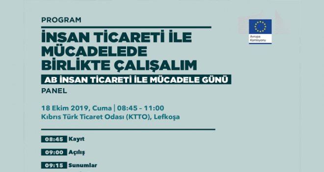 ‘İnsan Ticareti ile Mücadelede Birlikte Çalışalım’ başlıklı panel KTTO’da…
