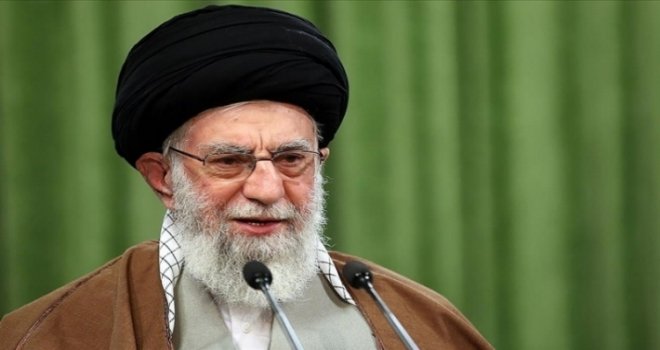 İran lideri Hamaney, gönüllü milis güçlerinin gösterilere müdahalesini övdü