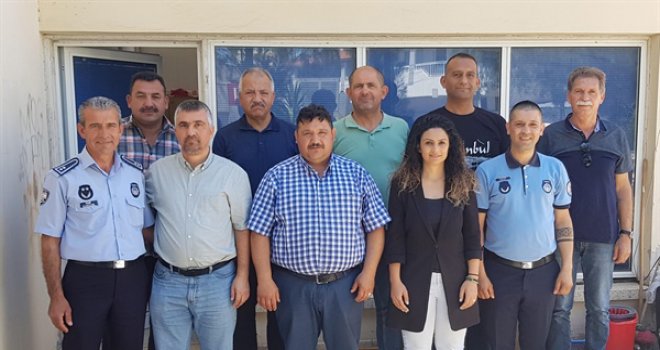 IRKAD İLE YKP HEYETİ MAĞUSA TÜRK GENEL İŞ SENDİKASI’NI ZİYARET ETTİ