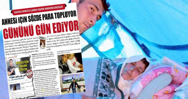 İşi gücü sahtekarlıkmış