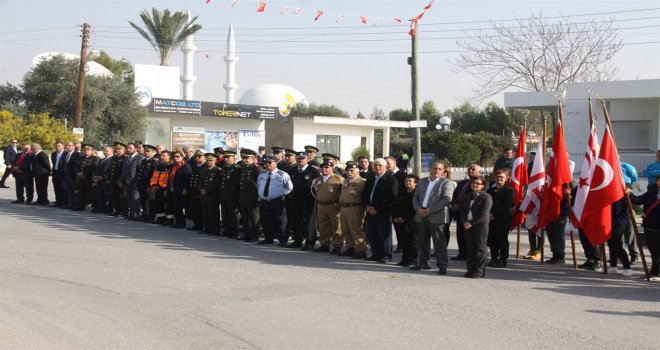 İSKELE’DE ŞEHİTLERİ ANMA TÖRENİ DÜZENLENDİ