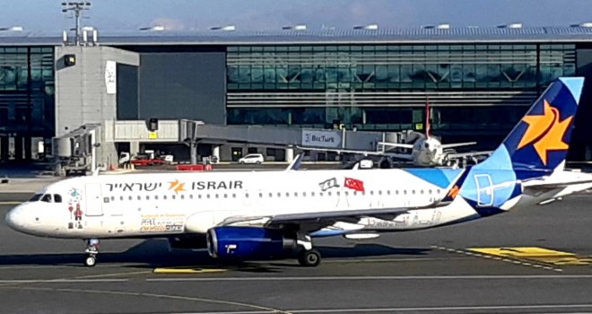 İsrailli hava yolu şirketi Israir Türkiye uçuşlarına yeniden başladı