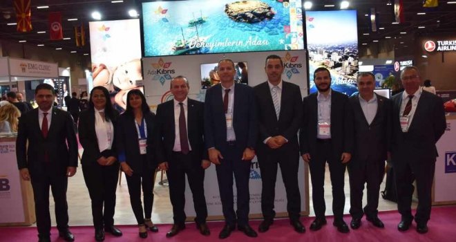 İstanbul'daki Helal Expo Fuarı'nda KKTC standına yoğun ilgi